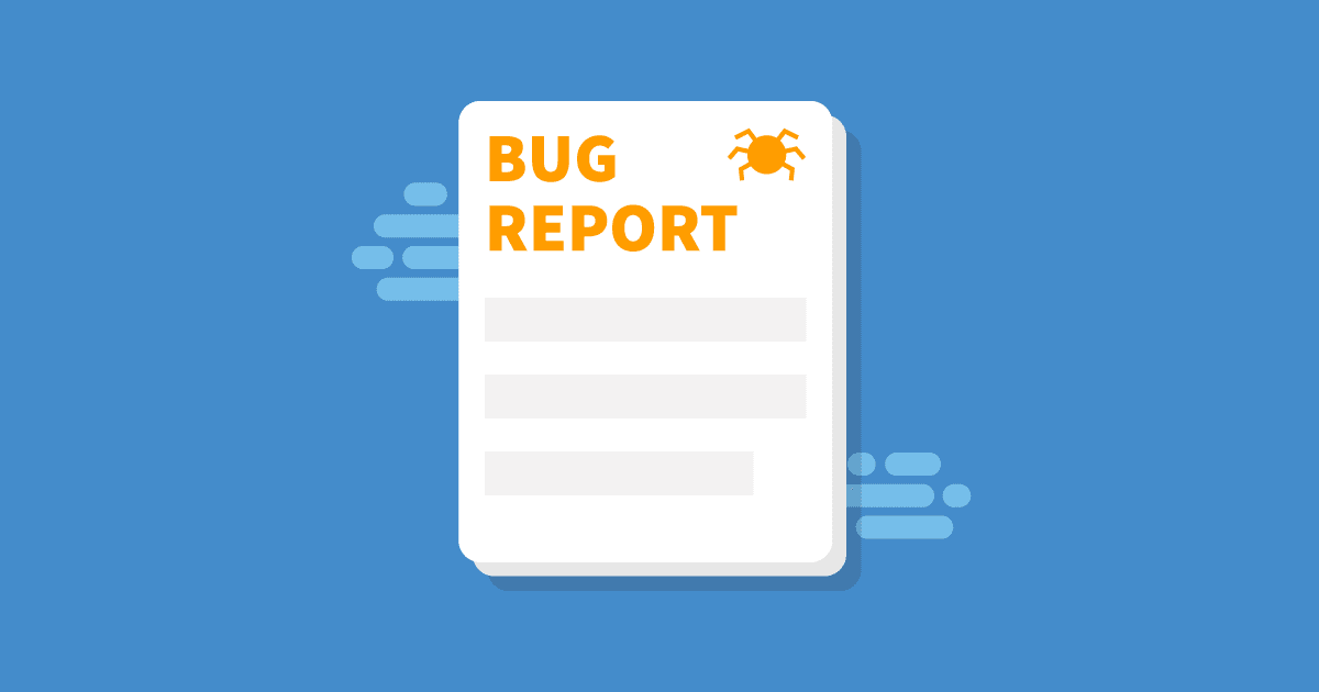 Writing a good bug report